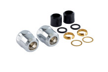 Nipomløber 3/8" x 10 mm krom 2 stk.